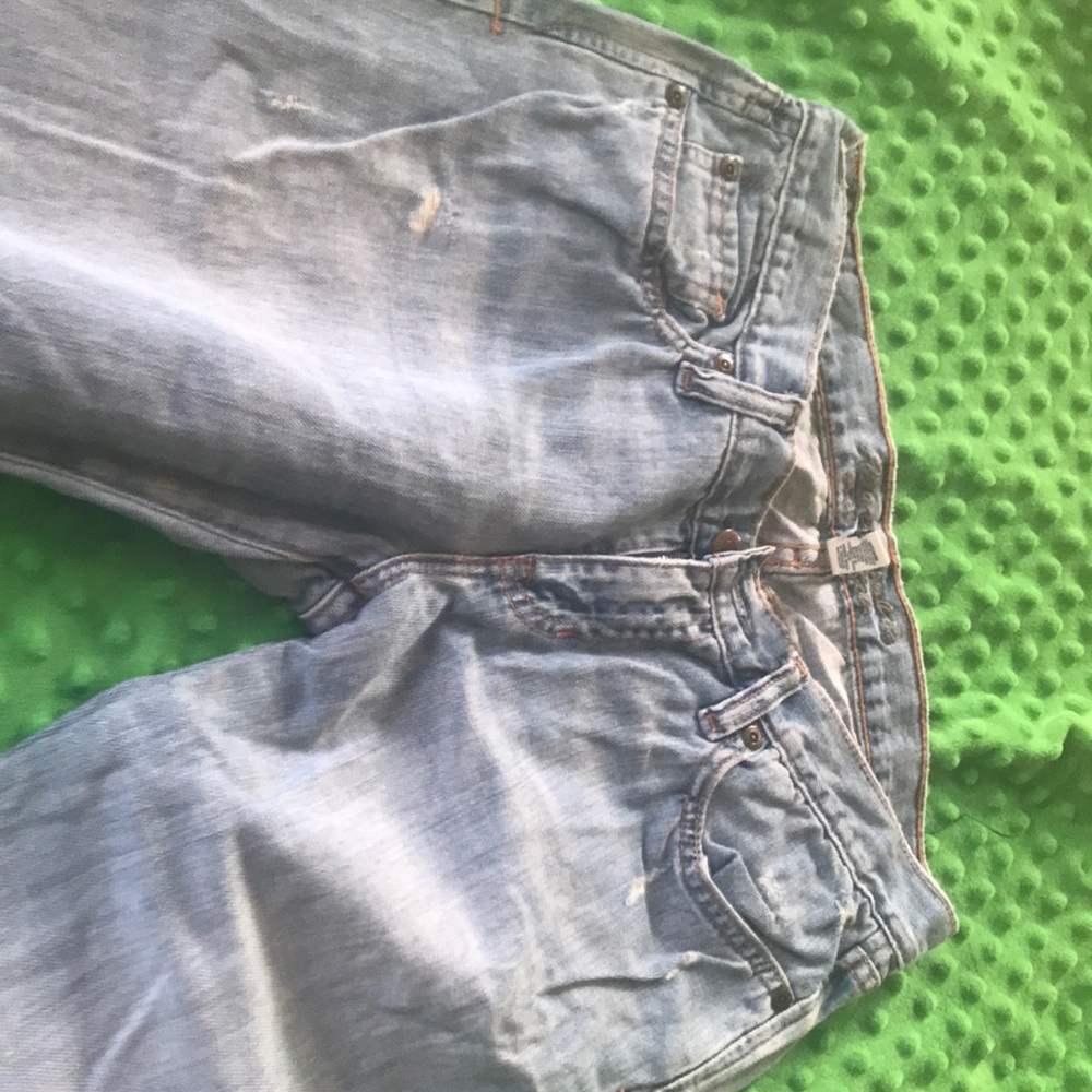 Abercrombie and Fitch Distressed Jeans